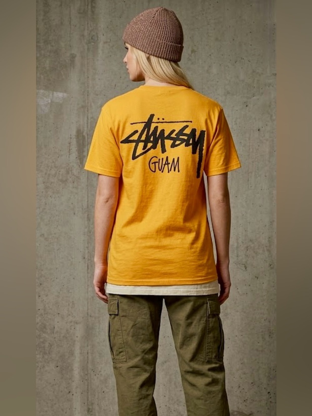 🆕 Stussy T Shirt deadstock y2k Stüssy Guam Chapter size Small 🇬🇺 Unisex